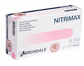 Купить перчатки archdale nitrimax смотровые нитриловые нестерильные неопудренные текстурные размер s, 100 шт розовые в Бору