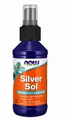Купить now foods (нау фудс) коллоидное серебро жидкость, флакон 118мл бад в Бору