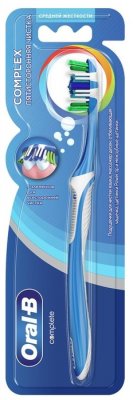 Купить oral-b (орал-би) зубная щетка комплекс, пятисторонняя чистка 40 средняя 1 шт, 81748044 в Бору