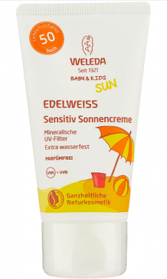 Купить weleda (веледа) крем солнцезащитный для младенцев и детей 50 мл spf50 в Бору
