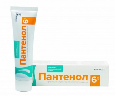 Купить пантенол 6% крем защитный для лица и тела с хлоргексидином консумед (consumed), туба 50мл в Бору
