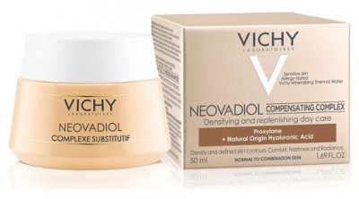 Купить vichy neovadiol (виши) компенсирующий комплекс крем-уход для нормальной и комбинированной кожи лица в период менопаузы, 50мл в Бору