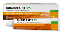 Купить диклофарм, гель для наружного применения 1%, 100 г в Бору