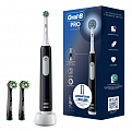 Oral-b (Орал-Би) зубная щетка электрическая Pro Series 1 тип 3791 с насадкой cross action cleanmaximiser 2 шт, черная