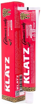 Купить klatz (клатц) зубная паста для женщин земляничное смузи без фтора, 75мл в Бору