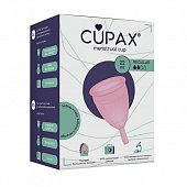 Купить капакс (cupax) чаша менструальная силиконовая regular 22мл, 1 шт розовая в Бору