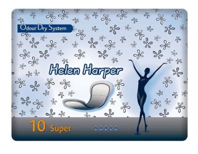 Купить helen harper (хелен харпер) прокладки послеродовые super, 10 шт в Бору