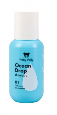Купить holly polly (холли полли) шампунь для волос ocean drop, увлажняющий, 65мл в Бору