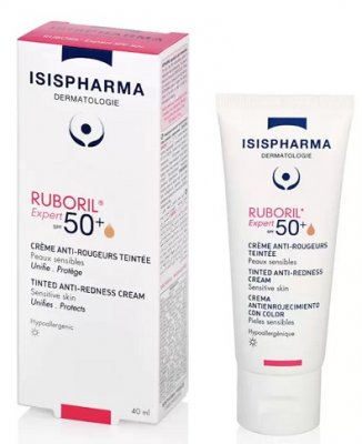Купить isispharma (исис фарма) ruboril expert крем для лица дневной, защитный 40мл spf50 в Бору