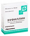 Купить эуфиллин, раствор для внутривенного введения 24мг/мл, ампулы 10мл, 10 шт в Бору