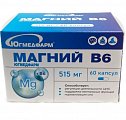 Купить магний в6 югмедфарм, капсулы 515мг 60шт бад в Бору
