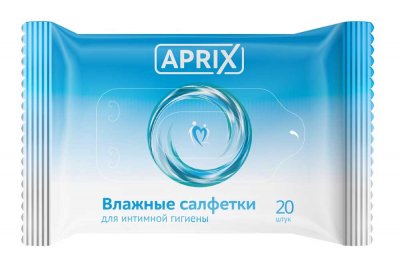 Купить априкс (aprix) салфетки влажные для интимной гигиены 20шт в Бору