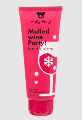 Купить holly polly (холли полли) крем для рук питание и восстановление mulled wine party!, 75мл в Бору