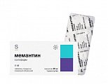 Купить мемантин солофарм, таблетки покрытые пленочной оболочкой 20 мг, 30 шт в Бору