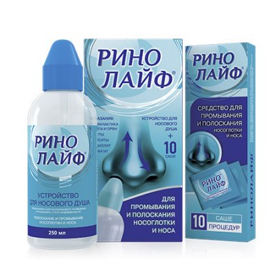 Купить ринолайф средство для промывания полости носа и носоглотки, пакетики-саше 10 шт в Бору