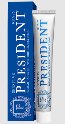 Купить президент (president) зубная паста сенситив, 50мл в Бору