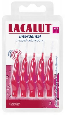 Купить lacalut (лакалют) ершик для зубные, интердентал размер xxs d 1,7мм, 5 шт в Бору