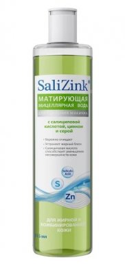 Купить салицинк (salizink) мицеллярная вода для жирной и комбинированной  кожи, 315 мл в Бору
