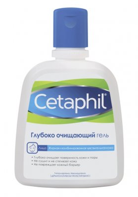 Купить cetaphil (сетафил) гель глубоко очищающий, 235мл в Бору
