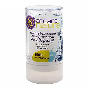 Arcana Natura (Аркана Натура) дезодорант натуральный минеральный твердый, 120г