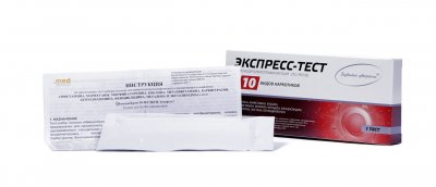 Купить тест на 10 видов наркотиков, №1 (прогрес.био-мед.технол. (москва), россия) в Бору