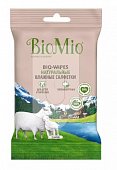 Купить biomio (биомио) салфетки влажные, 15 шт в Бору