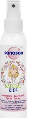 Купить sanosan natural kids (саносан) спрей для лекгого рассчесывания волос, 125мл в Бору