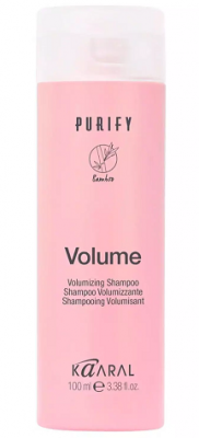 Купить каарал (kaaral) purify volume шампунь-объем для тонких волос, 100мл в Бору