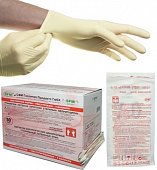 Купить перчатки sfm хирургические стерильные латексные неопудрен размер l 50 пар, натуральные в Бору