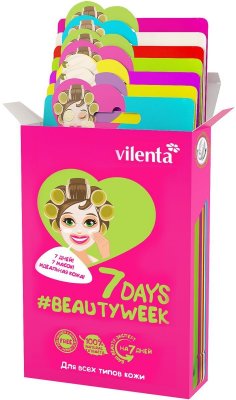 Купить vilenta (вилента) набор подарочный: маска для лица 7 days в Бору