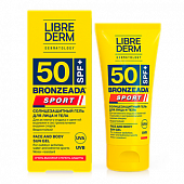 Купить librederm bronzeada sport (либридерм) гель солнцезащитный для лица и тела, 50мл spf50 в Бору