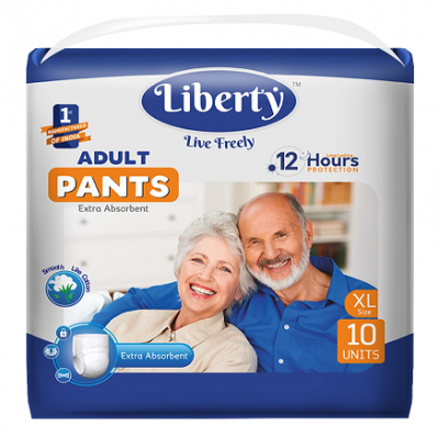 Купить liberty premium pants (либерти премиум пантс) подгузники-трусики для взрослых одноразовые xl 10шт в Бору