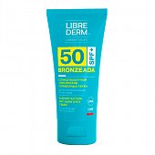 Купить librederm bronzeada (либридерм) крем солнцезащитный для лица и тела против пигментных пятен, 50мл spf50 в Бору