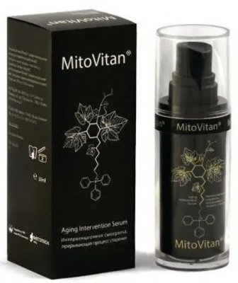 Купить mitovitan (митовитан) сыворотка для лица против старения, 30мл в Бору