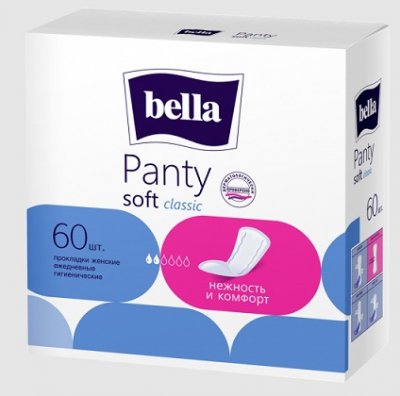 Купить bella (белла) прокладки panty soft classic 60 шт в Бору