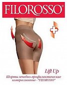 Купить филороссо (filorosso) шорты женские лифт ап 1 класс компрессии, размер 5, бежевые в Бору