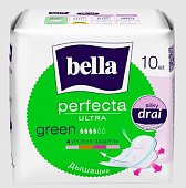 Купить bella (белла) прокладки perfecta ultra green супертонкие 10 шт в Бору