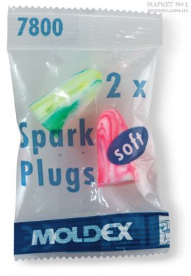 Купить беруши moldex (молдекс) spark plugs soft, 1 пара в Бору