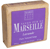 Купить mario fissi (марио фисси) 1937 мыло туалетное твердое марсельское лаванда, 106г в Бору