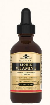 Solgar (Солгар) Витамин Е жидкий, флакон с капельницей-дозатором 59мл БАД