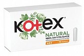 Купить котекс (kotex) тампоны natural нормал, 16 шт в Бору