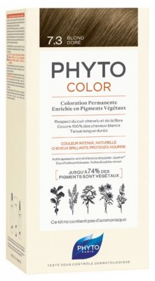 Купить фитосолба фитоколор (phytosolba phyto color) краска для волос оттенок 7,3 золотой блонд в Бору