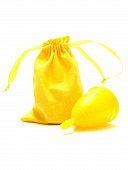 Купить онликап (onlycup) менструальная чаша серия лен размер s, желтая в Бору