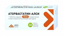 Купить аторвастатин-алси, таблетки, покрытые пленочной оболочкой 10мг, 30 шт в Бору