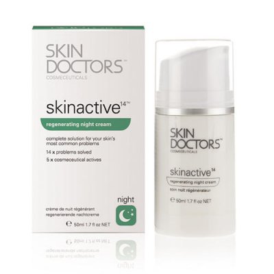 Купить skin doctors skinactive (скин докторс) крем для лица ночной регенирирующий, 500мл в Бору