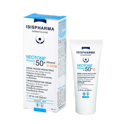 Купить isispharma (исис фарма) neotone prevent крем тонирующий защитный от пигментных пятен 30мл spf50+ в Бору