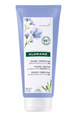 Купить klorane (клоран) бальзам-кондиционер с органическим экстрактом льняного волокна, 200 мл в Бору