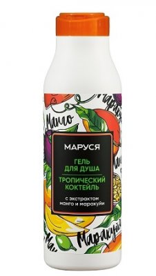 Купить marussia (маруся) гель для душа тропический коктейль, 400 мл в Бору