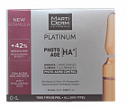 Martiderm (МартиДерм) Platinum сыворотка для лица коррекция фотостарения гиалуроновая кислота+, ампулы 2мл, 10 шт
