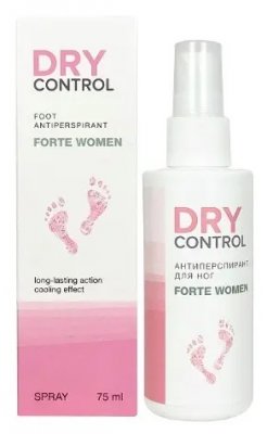 Купить dry control forte women (драй контрол) антиперспирант-спрей для женщин, 75мл в Бору